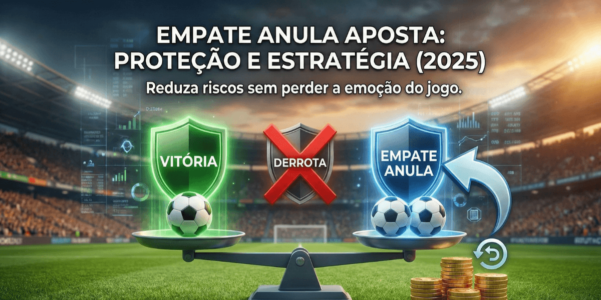 Empate anula aposta: Veja Como Funciona, Dicas e Vantagens